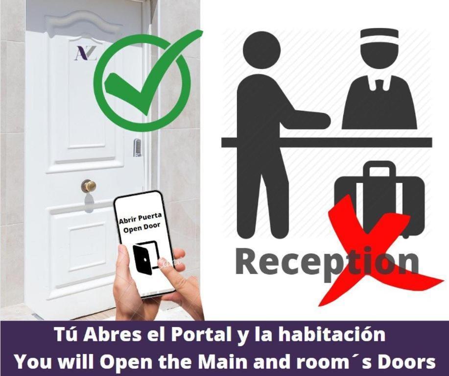 Ayz Luis Cabrera-Auto Check-In Property Madri Exterior foto